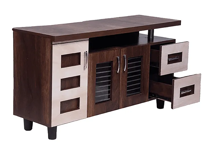 VIVDeal Jungle Light & Dark TV Unit